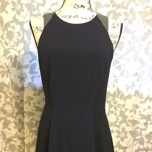 Banana Republic Navy/Gray Dress Size 4